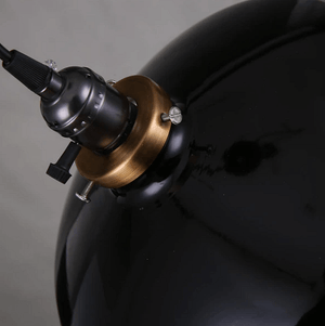 Zelus - Vintage Retro Metal Shade Hanging Lamp | Bright & Plus.