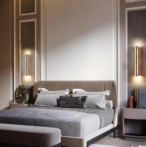 Tobias - Modern Nordic Art Deco Cylinder Wall Lamp | Bright & Plus.